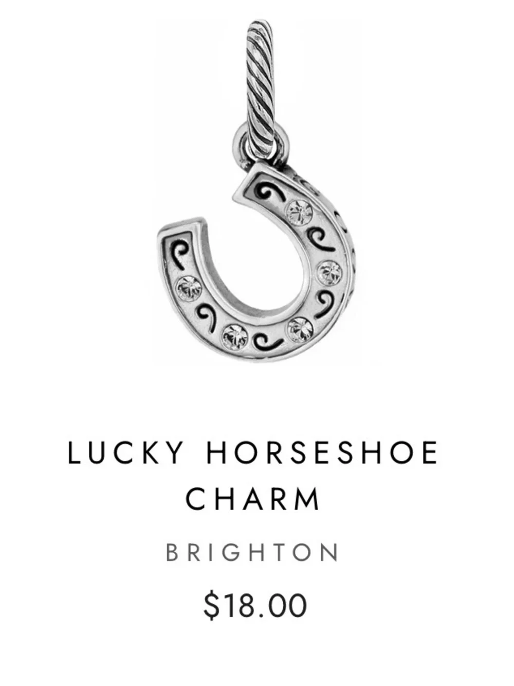 Brighton charm pendant
